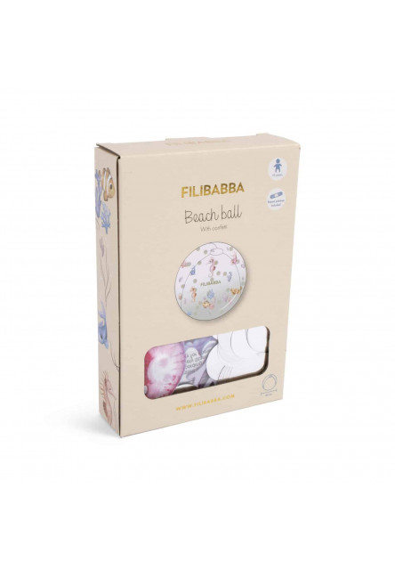 Plážová lopta rainbow reef confetti