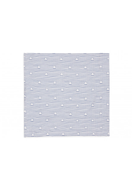 Plienky 3 ks 70x70 cm Miffy Stripe Navy