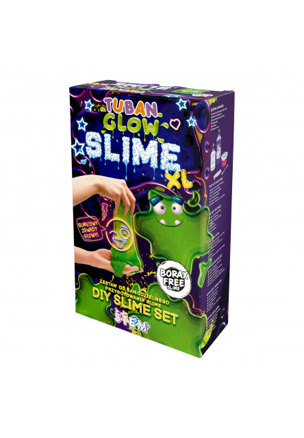 DIY Slime Sada na výrobu slizu Glow in the dark XL