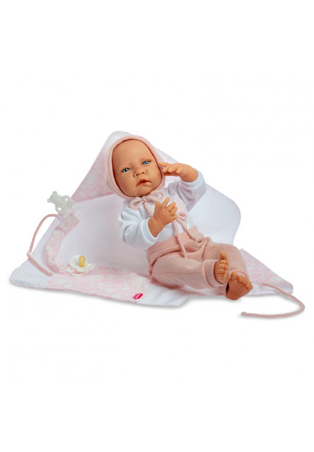 Bábika bábätko Newborn Special Boutique Doll s príslušenstvom 45cm Berjuan