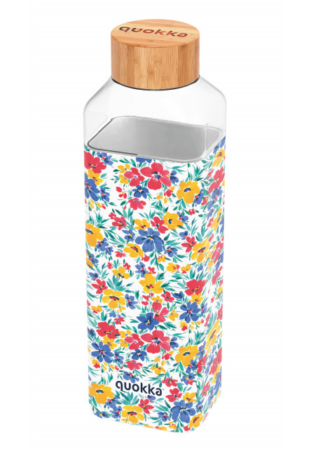 Sklenená fľaša Storm Ditsy Floral 700 ml Quokka