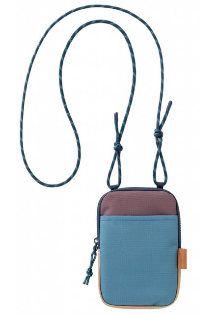 Outdoorová crossbody taška - blue shadow