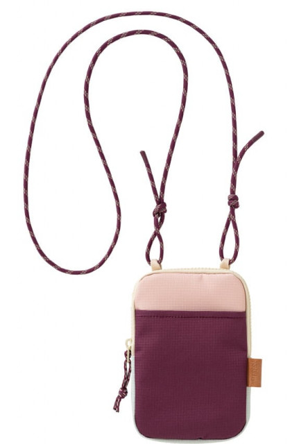 Outdoorová crossbody taška - dusty orchid