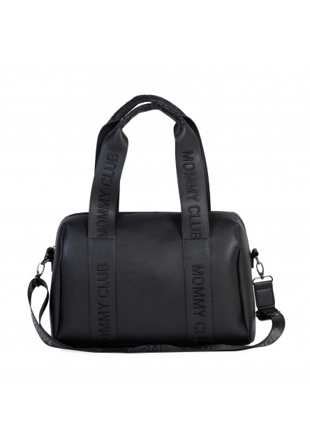 Prebaľovacia taška Mommy Club Signature Vegan Leather Black