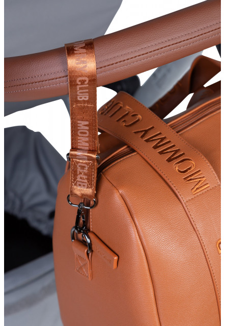 Prebaľovacia taška Mommy Club Signature Vegan Leather Brown