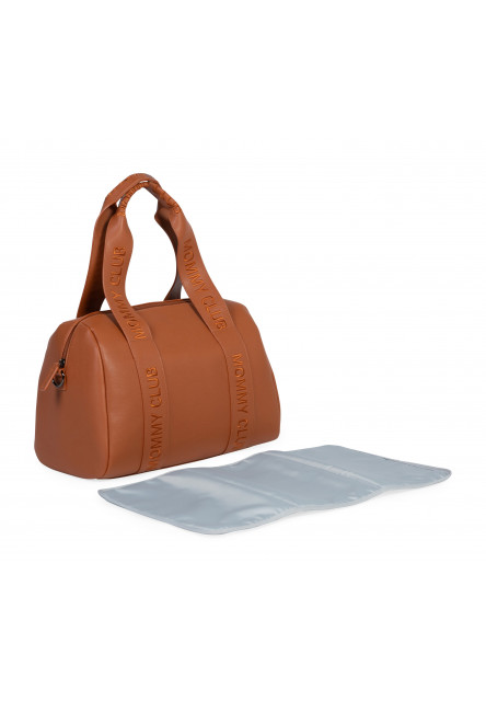 Prebaľovacia taška Mommy Club Signature Vegan Leather Brown