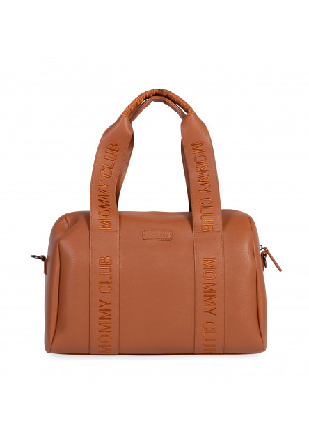 Prebaľovacia taška Mommy Club Signature Vegan Leather Brown