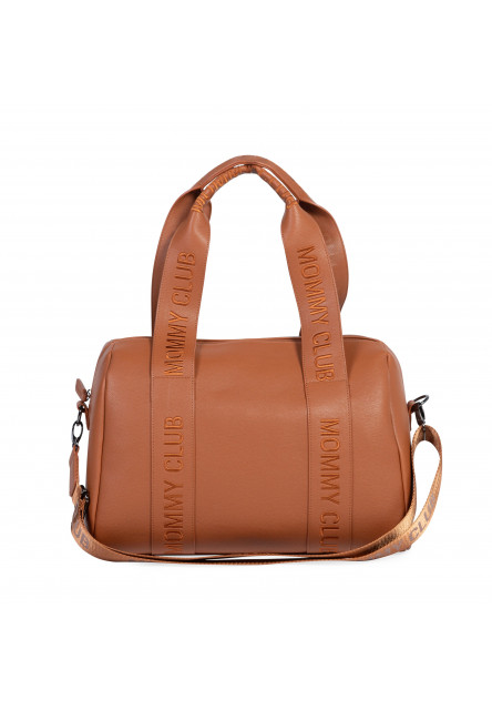 Prebaľovacia taška Mommy Club Signature Vegan Leather Brown