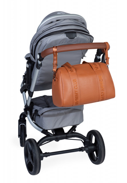 Prebaľovacia taška Mommy Club Signature Vegan Leather Brown