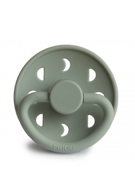 Cumlík frigg moon phase sage, 0-6m, silikón