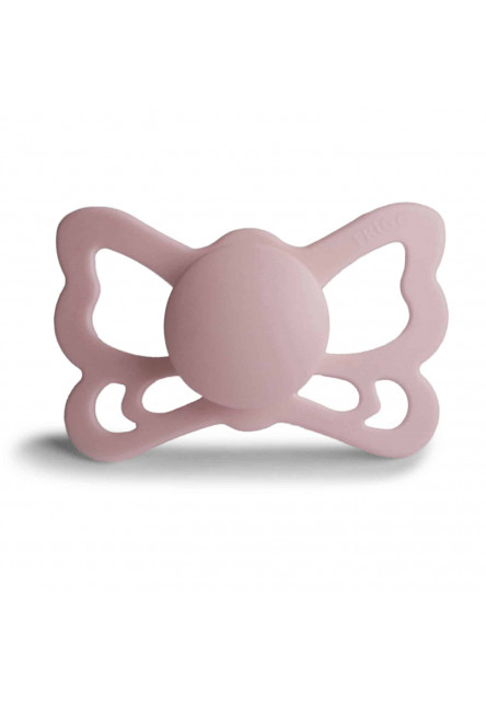 Anatomický cumlík frigg butterfly cream, 0-6m, silikón