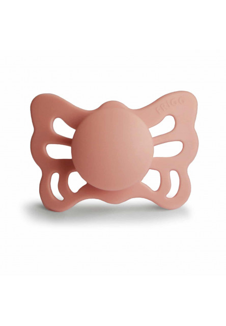 Anatomický cumlík frigg butterfly cream, 0-6m, silikón