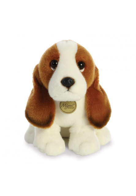 Plyšový psík Basset - Miyoni 28 cm