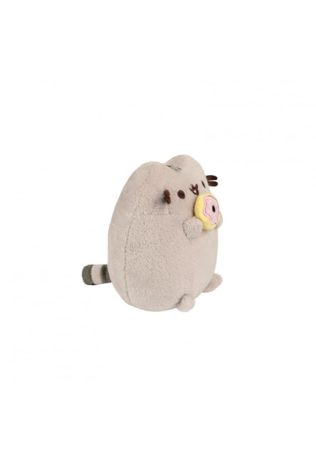 Plyšová mačička Pusheen s donutom - Pusheen - 10 cm