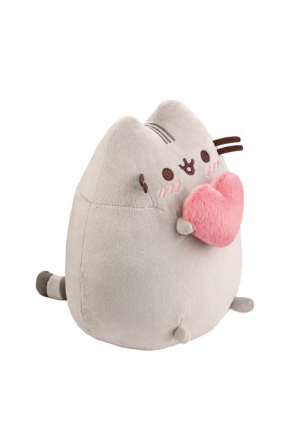 Plyšová Pusheen so srdiečkom - Pusheen - 24 cm