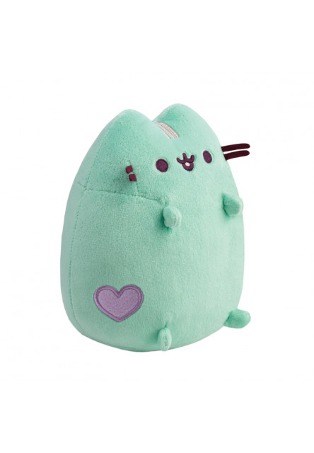 Plyšová Pusheen mentolová so srdiečkom - Pusheen - 17,5 cm