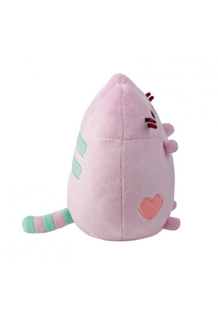 Plyšová Pusheen fialová so srdiečkom - Pusheen - 17,5 cm