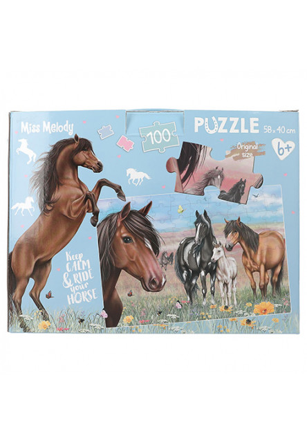 Puzzle pro děti Miss Melody, 100 dílků, věk 6+