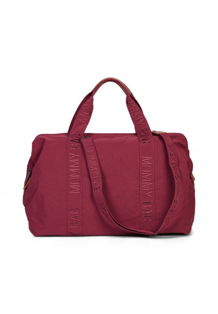 Prebaľovacia taška Mommy Bag Signature Urban Burgundy