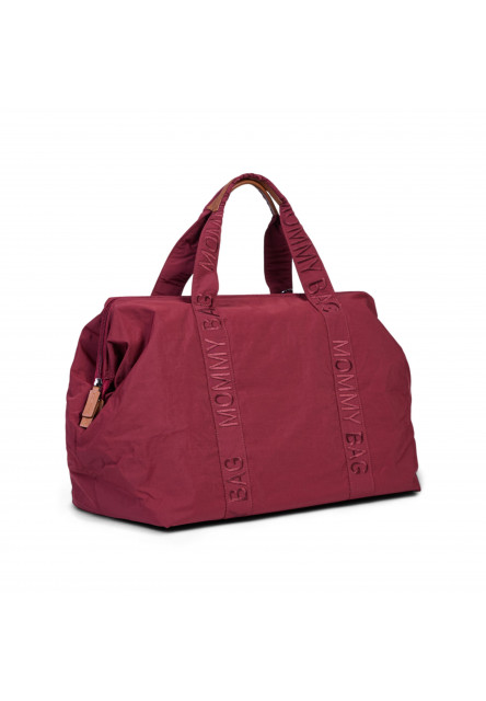 Prebaľovacia taška Mommy Bag Signature Urban Burgundy