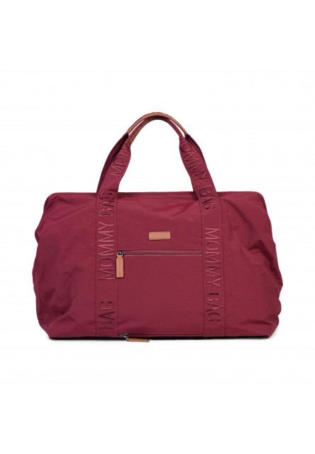 Prebaľovacia taška Mommy Bag Signature Urban Burgundy