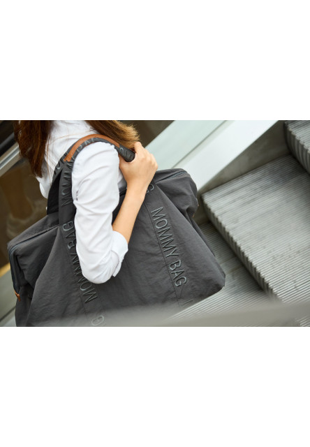 Prebaľovacia taška Mommy Bag Signature Urban Dark Grey