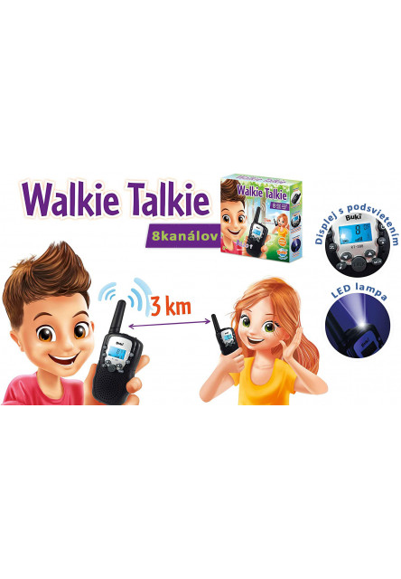 Vysielačky Walkie Talkie 3km