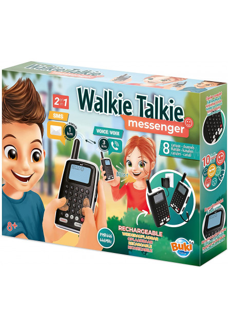 Vysielačky Walkie Talkie + posielanie správ