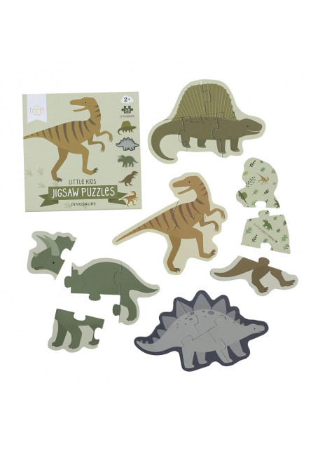 puzzle s dinosaurami