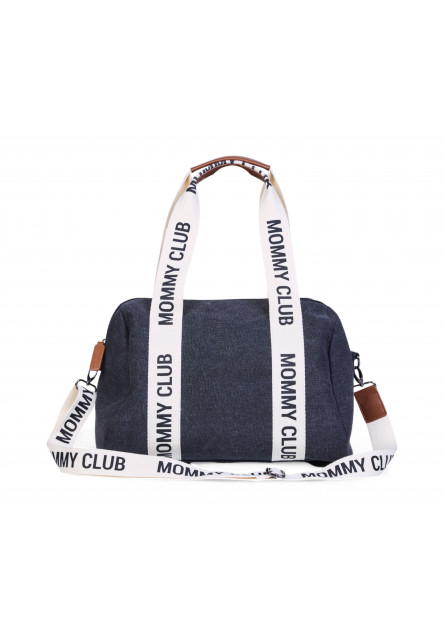 Prebaľovacia taška Mommy Club Signature Canvas Black