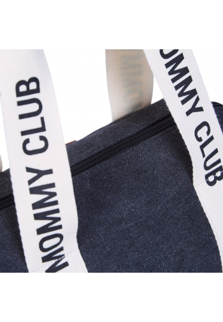 Prebaľovacia taška Mommy Club Signature Canvas Black