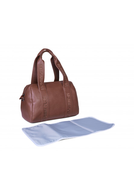 Prebaľovacia taška Mommy Club Signature Vegan Leather Dark Brown