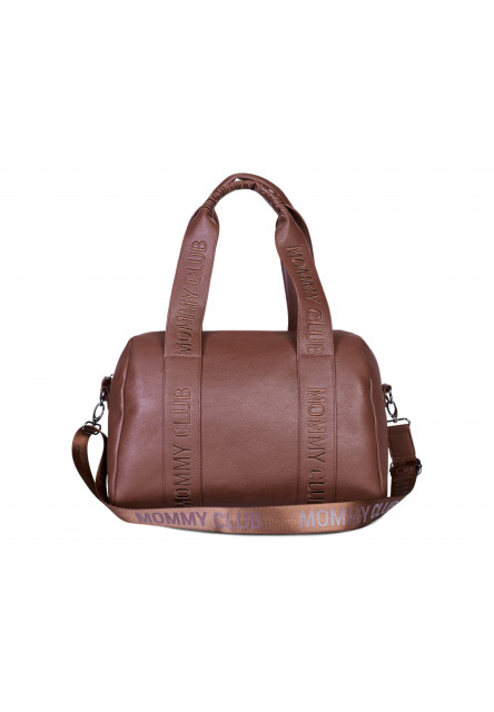 Prebaľovacia taška Mommy Club Signature Vegan Leather Dark Brown