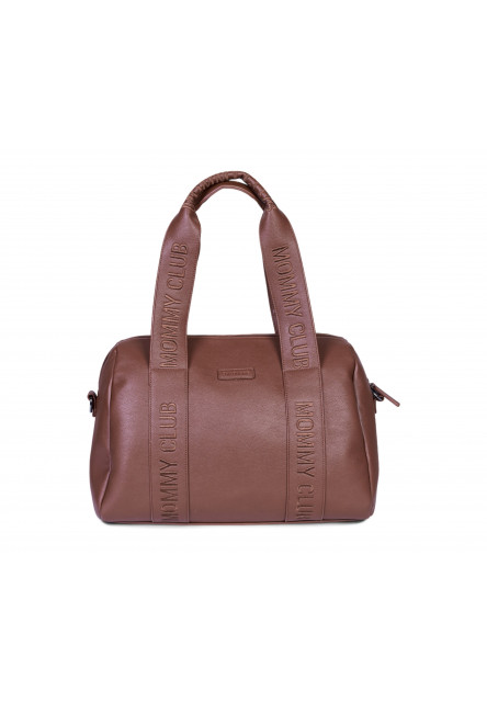 Prebaľovacia taška Mommy Club Signature Vegan Leather Dark Brown