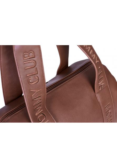 Prebaľovacia taška Mommy Club Signature Vegan Leather Dark Brown