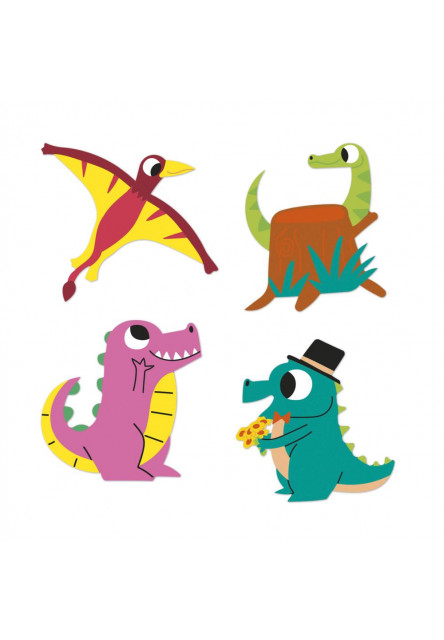 Stickers Samolepky Dinosaurus 100 ks od 3 rokov