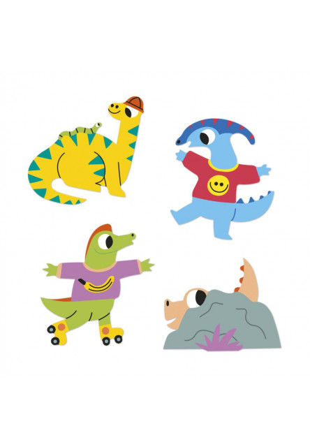 Stickers Samolepky Dinosaurus 100 ks od 3 rokov