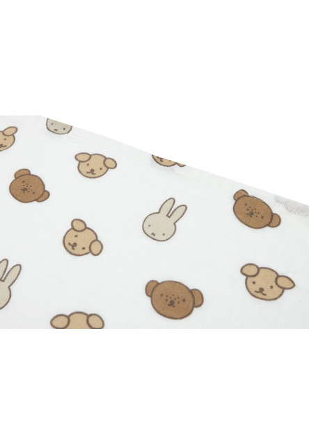 Plienky 3 ks 70x70 cm Miffy & Friends