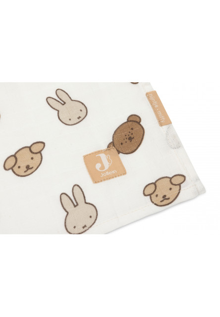 Plienky zavinovacie 2ks 115x115 cm Miffy & Friends