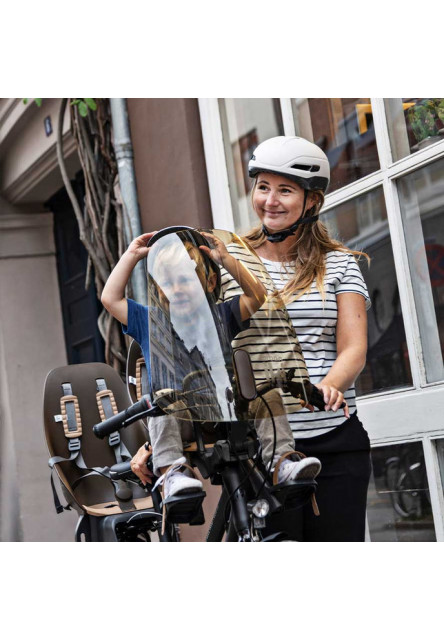 Detská sedačka na bicykel s adaptérom na nosič zadná Koge Hnedá/Kurumi Hnedá Koge Hnedá/Kurumi Hnedá