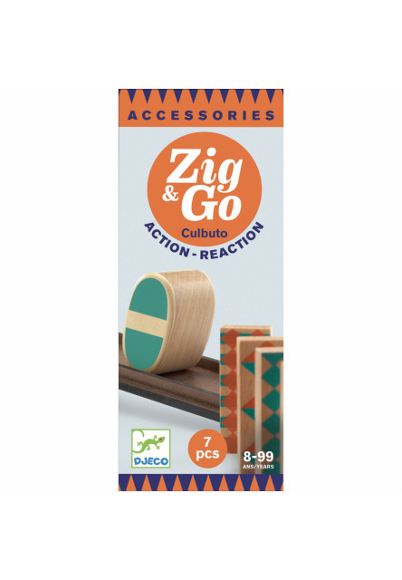 Zig & Go doplnky: Culbuto, 7 ks stavebnica DJECO