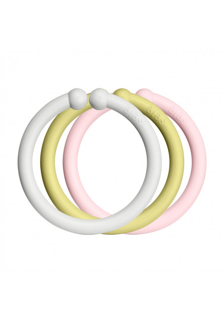 Loops krúžky 12ks (Blush / Peach / Dusky Lilac)