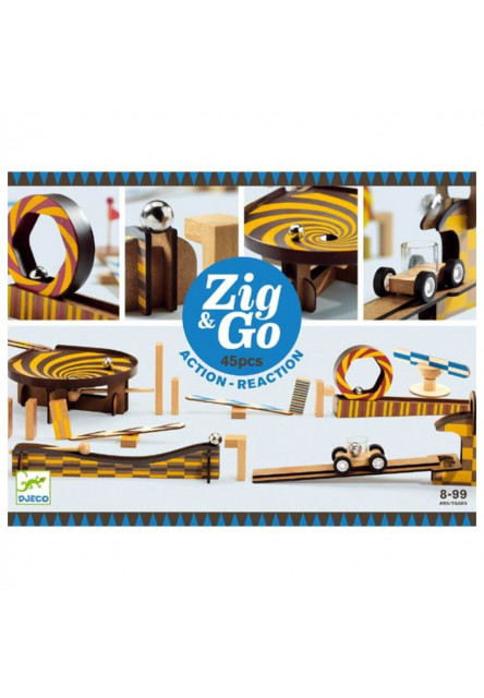 Zig & Go: Tanierik, 45 ks stavebnica